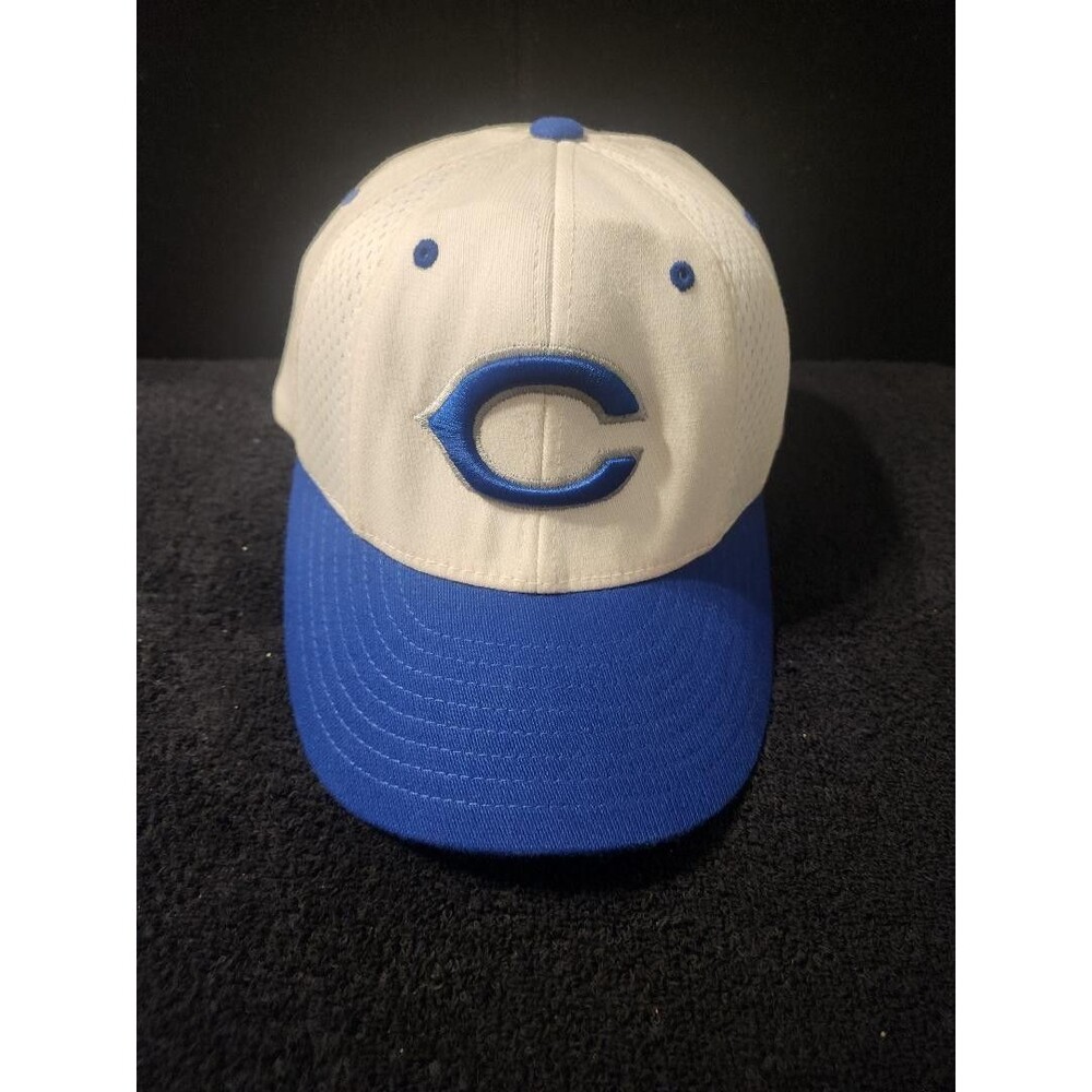 Cincinnati Reds MLB Richardson Size Med-Lrg White Over Blue Cap